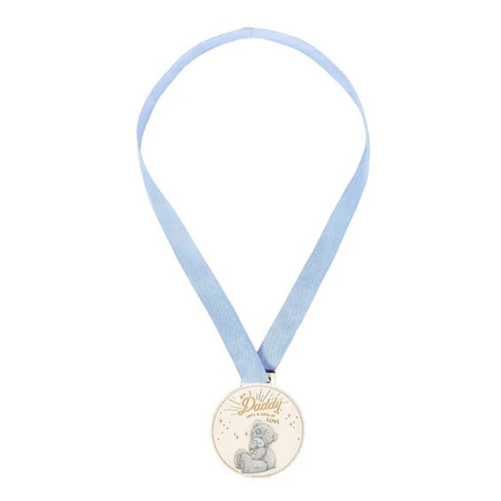 Daddy Me to You Bear Keepsake Wooden Medal Extra Image 1